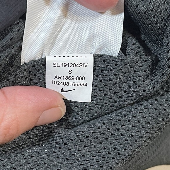 Nike Sportswear Hooded Woven Men's Jacket Anthracite Black Size S  Ar1869-060 - Picture 8 of 11